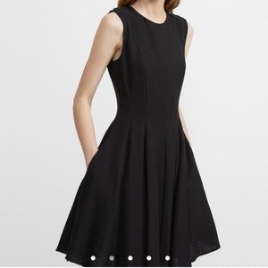 Theory Tweed Peplum Dress